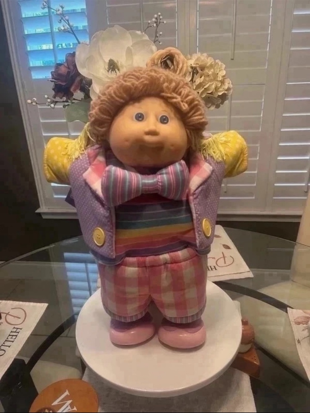 1986 Colin Kirk Circus Kids Cabbage Patch Kid w/ adoption papers